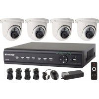 4-CH 2 MegaPixel TVI/AHD Digital Surveillance Package